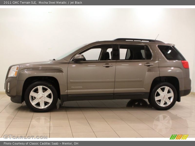 Mocha Steel Metallic / Jet Black 2011 GMC Terrain SLE