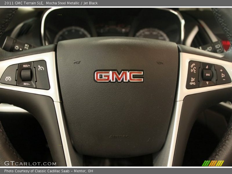 Mocha Steel Metallic / Jet Black 2011 GMC Terrain SLE