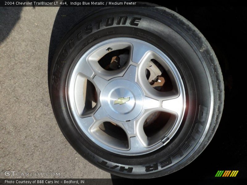 Indigo Blue Metallic / Medium Pewter 2004 Chevrolet TrailBlazer LT 4x4