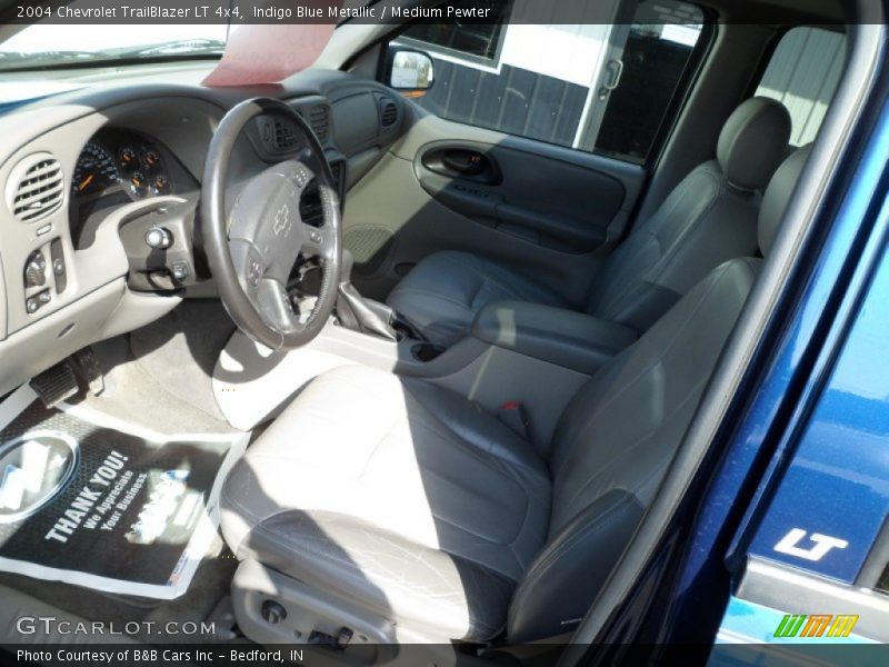 Indigo Blue Metallic / Medium Pewter 2004 Chevrolet TrailBlazer LT 4x4