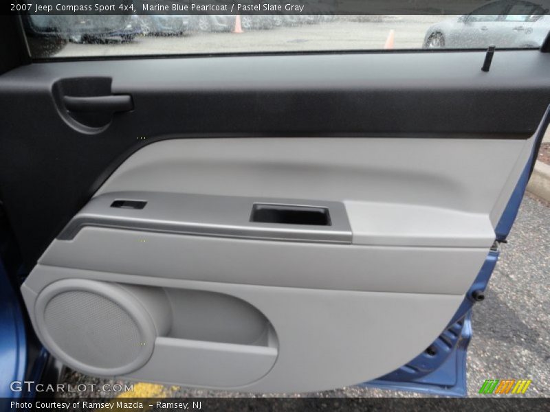 Marine Blue Pearlcoat / Pastel Slate Gray 2007 Jeep Compass Sport 4x4