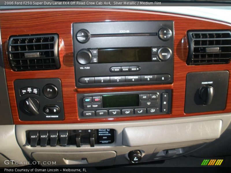 Silver Metallic / Medium Flint 2006 Ford F250 Super Duty Lariat FX4 Off Road Crew Cab 4x4