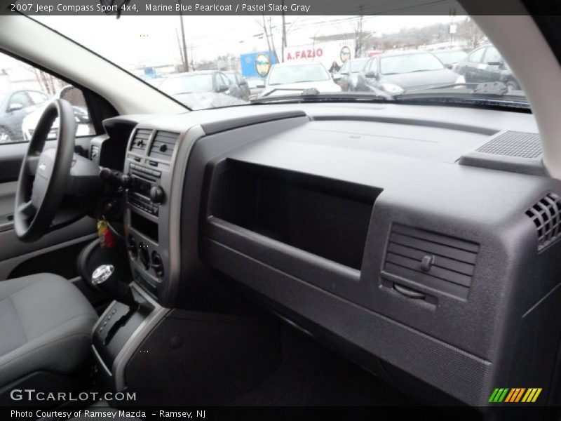 Marine Blue Pearlcoat / Pastel Slate Gray 2007 Jeep Compass Sport 4x4