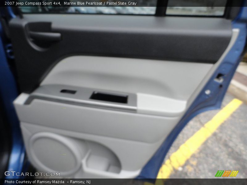 Marine Blue Pearlcoat / Pastel Slate Gray 2007 Jeep Compass Sport 4x4