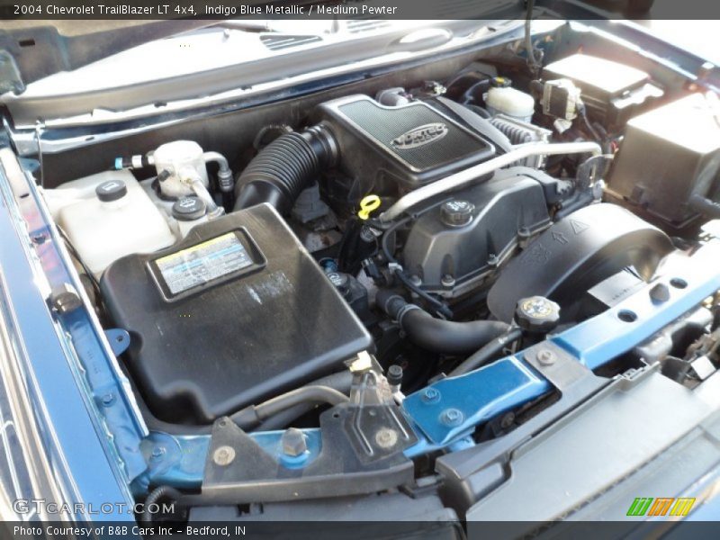 Indigo Blue Metallic / Medium Pewter 2004 Chevrolet TrailBlazer LT 4x4