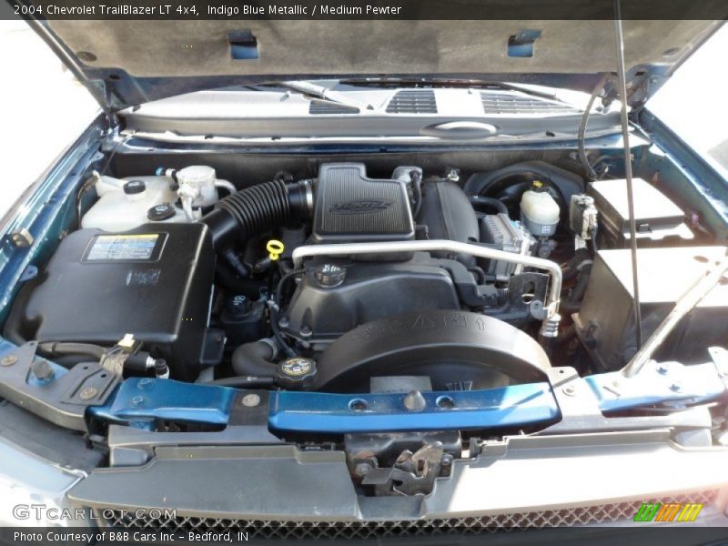 Indigo Blue Metallic / Medium Pewter 2004 Chevrolet TrailBlazer LT 4x4