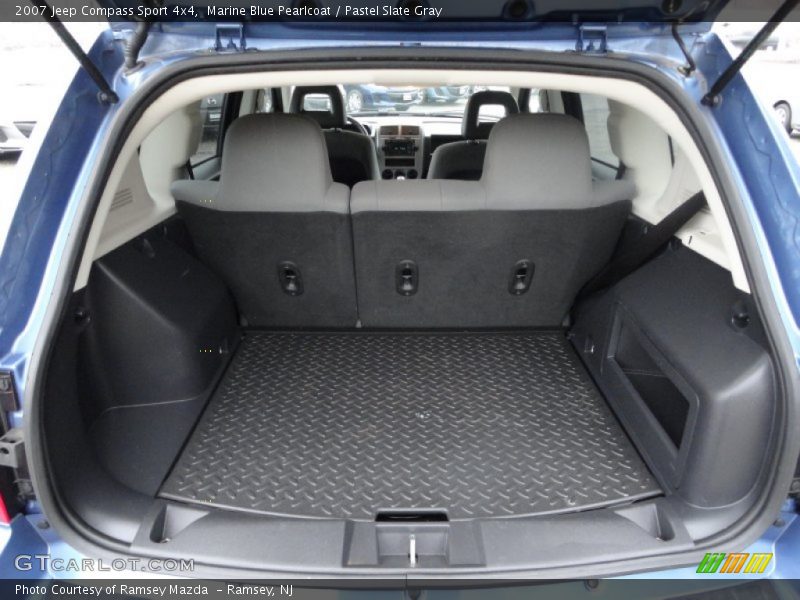 Marine Blue Pearlcoat / Pastel Slate Gray 2007 Jeep Compass Sport 4x4