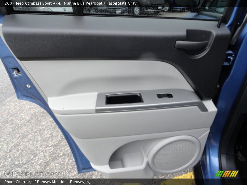 Marine Blue Pearlcoat / Pastel Slate Gray 2007 Jeep Compass Sport 4x4