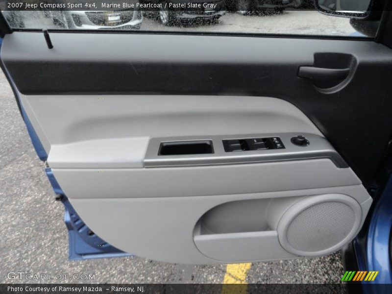 Marine Blue Pearlcoat / Pastel Slate Gray 2007 Jeep Compass Sport 4x4