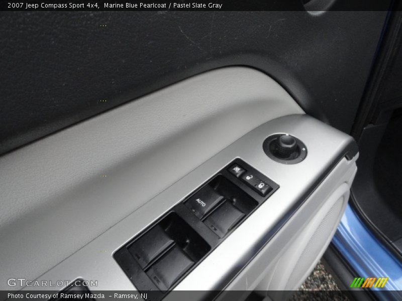 Marine Blue Pearlcoat / Pastel Slate Gray 2007 Jeep Compass Sport 4x4