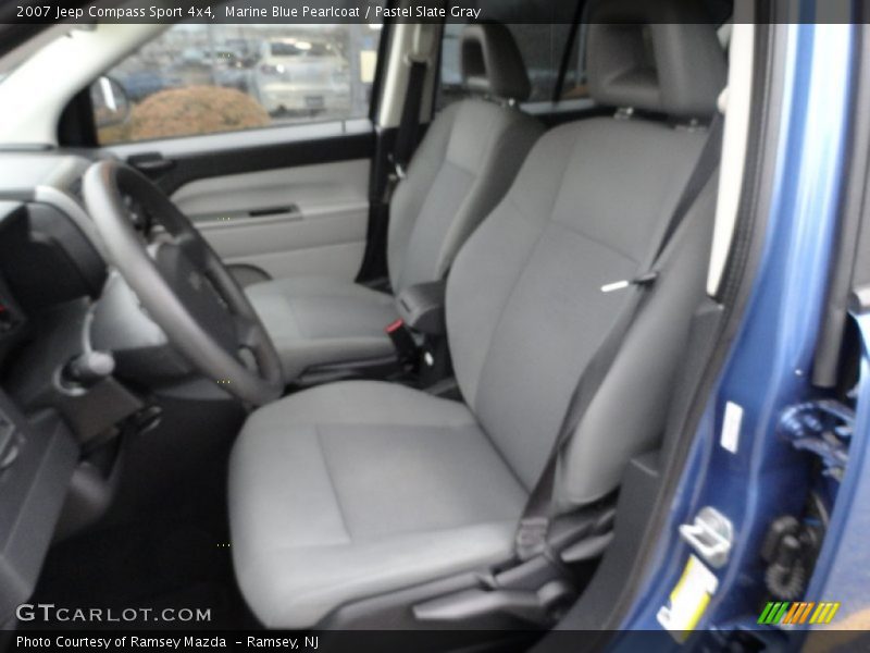 Marine Blue Pearlcoat / Pastel Slate Gray 2007 Jeep Compass Sport 4x4