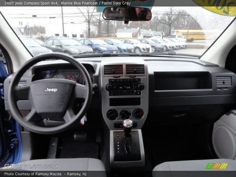 Marine Blue Pearlcoat / Pastel Slate Gray 2007 Jeep Compass Sport 4x4