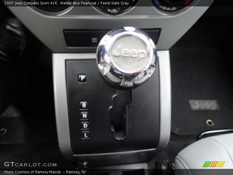 Marine Blue Pearlcoat / Pastel Slate Gray 2007 Jeep Compass Sport 4x4