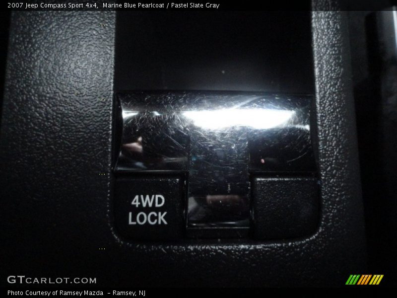 Marine Blue Pearlcoat / Pastel Slate Gray 2007 Jeep Compass Sport 4x4