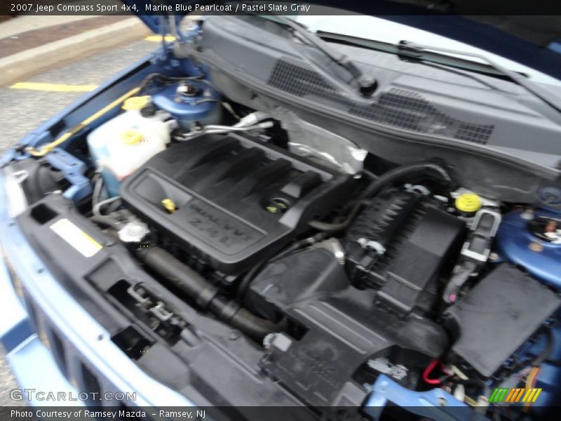 Marine Blue Pearlcoat / Pastel Slate Gray 2007 Jeep Compass Sport 4x4