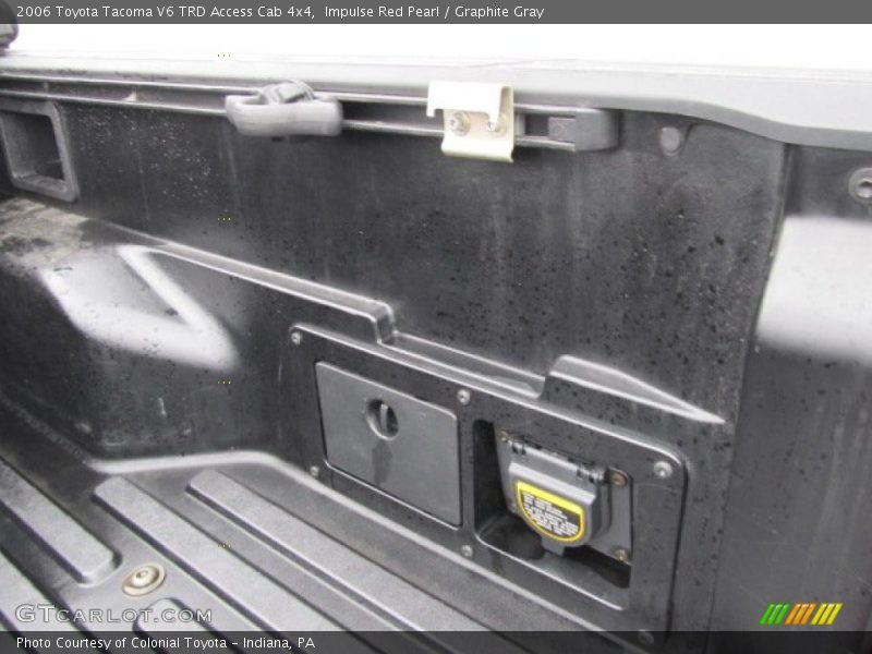 Impulse Red Pearl / Graphite Gray 2006 Toyota Tacoma V6 TRD Access Cab 4x4