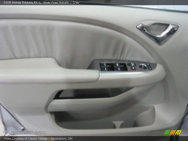 Silver Pearl Metallic / Gray 2008 Honda Odyssey EX-L