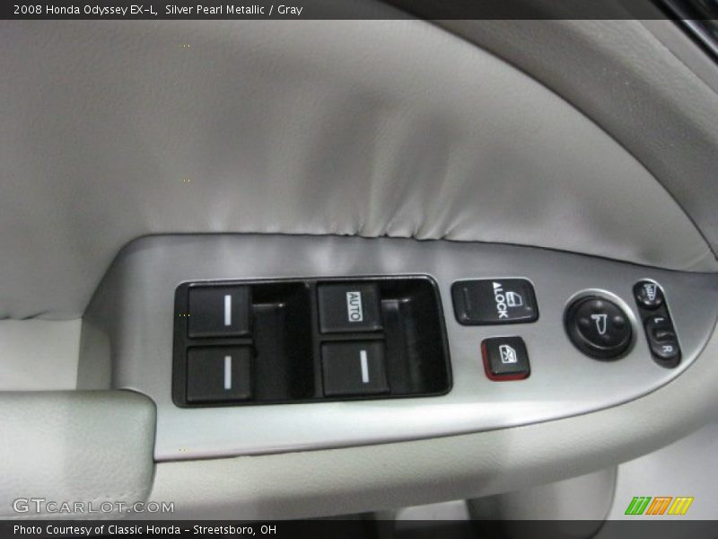 Silver Pearl Metallic / Gray 2008 Honda Odyssey EX-L