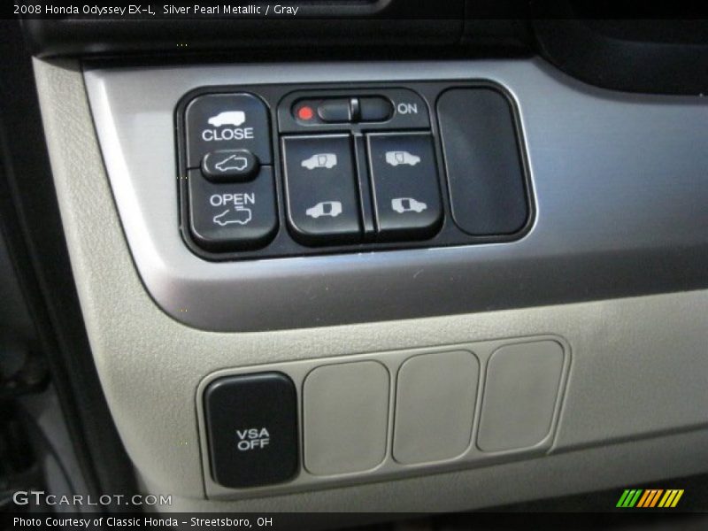 Silver Pearl Metallic / Gray 2008 Honda Odyssey EX-L