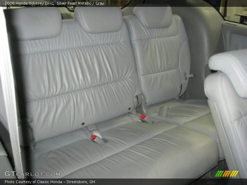 Silver Pearl Metallic / Gray 2008 Honda Odyssey EX-L