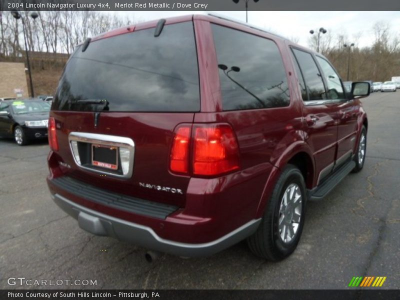 Merlot Red Metallic / Dove Grey 2004 Lincoln Navigator Luxury 4x4