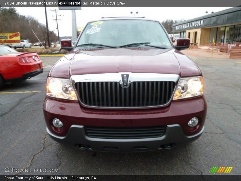 Merlot Red Metallic / Dove Grey 2004 Lincoln Navigator Luxury 4x4