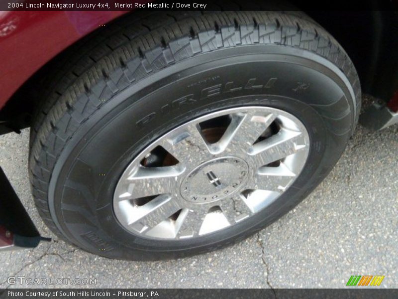 Merlot Red Metallic / Dove Grey 2004 Lincoln Navigator Luxury 4x4