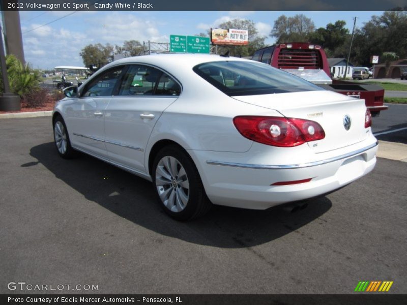 Candy White / Black 2012 Volkswagen CC Sport