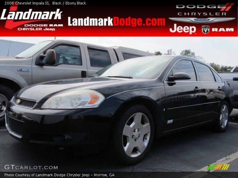 Black / Ebony Black 2006 Chevrolet Impala SS