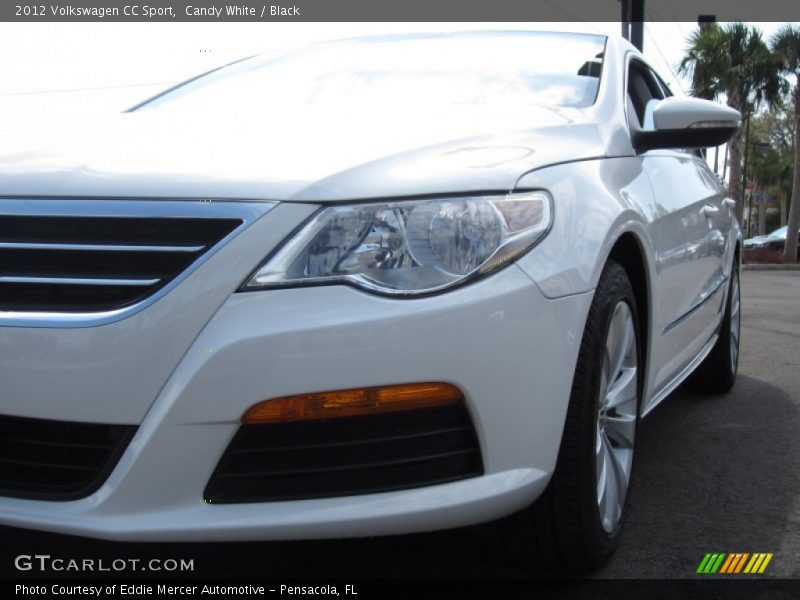 Candy White / Black 2012 Volkswagen CC Sport