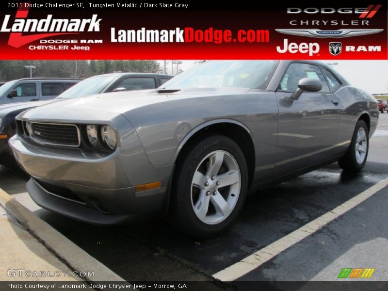 Tungsten Metallic / Dark Slate Gray 2011 Dodge Challenger SE