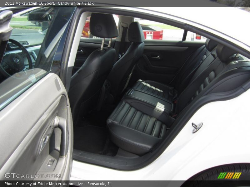 Candy White / Black 2012 Volkswagen CC Sport