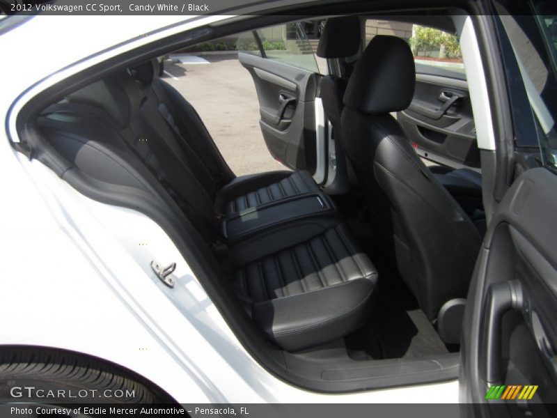 Candy White / Black 2012 Volkswagen CC Sport