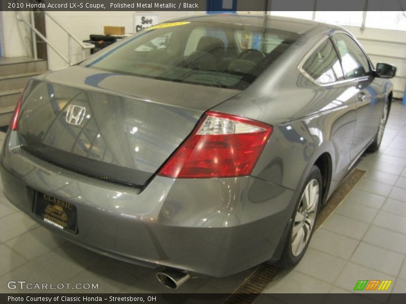 Polished Metal Metallic / Black 2010 Honda Accord LX-S Coupe