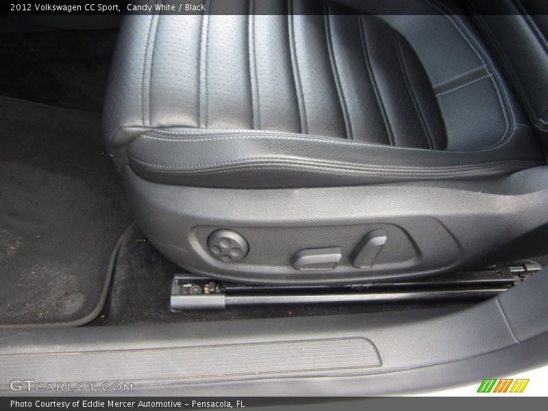 Candy White / Black 2012 Volkswagen CC Sport