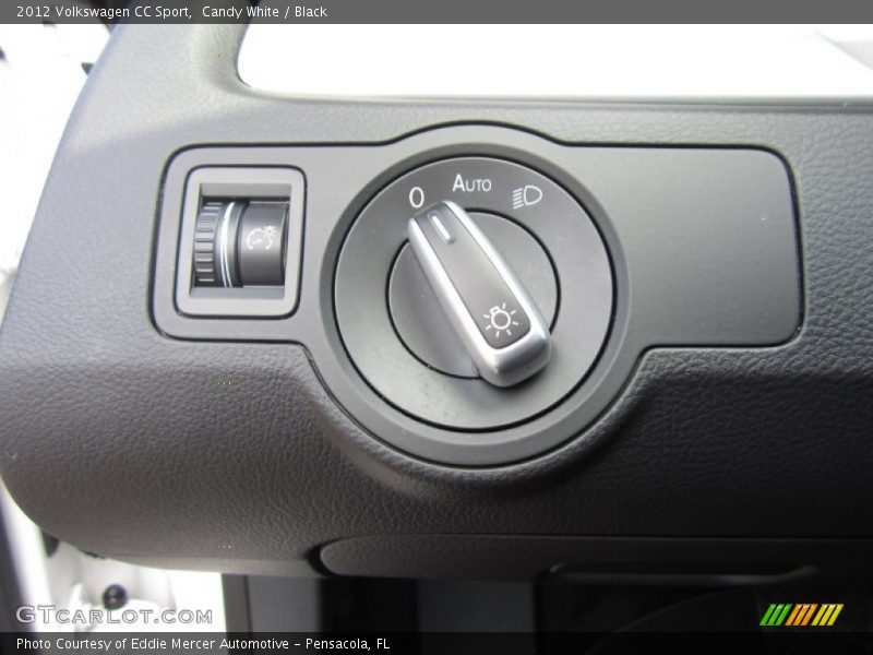 Candy White / Black 2012 Volkswagen CC Sport