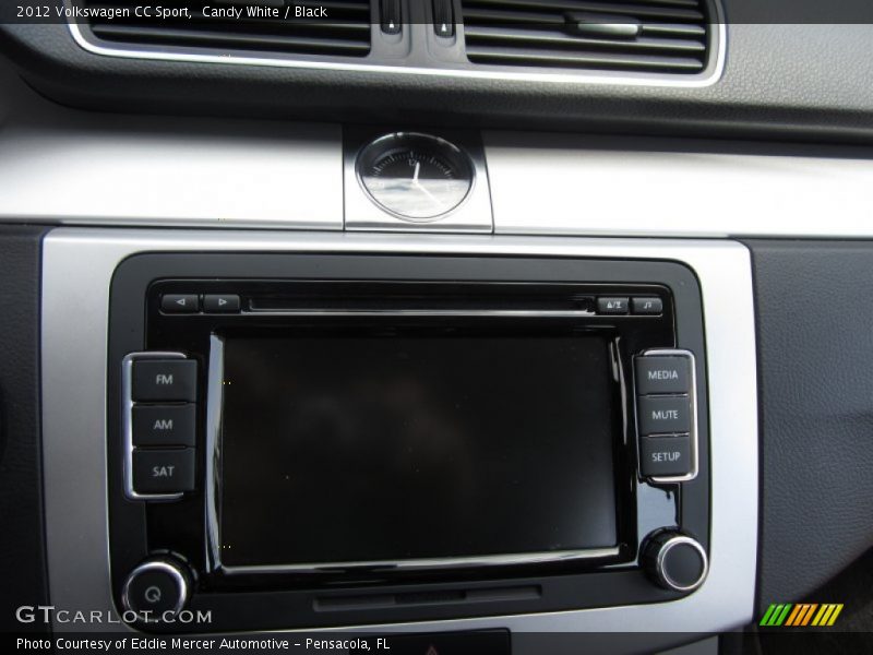 Candy White / Black 2012 Volkswagen CC Sport