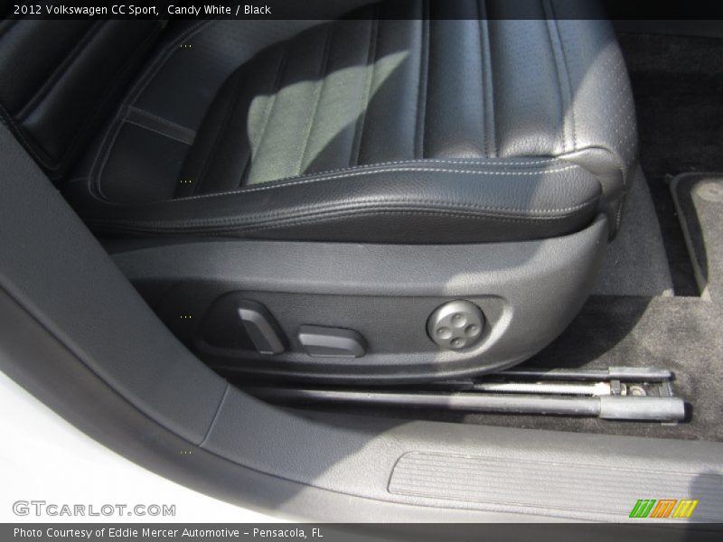 Candy White / Black 2012 Volkswagen CC Sport