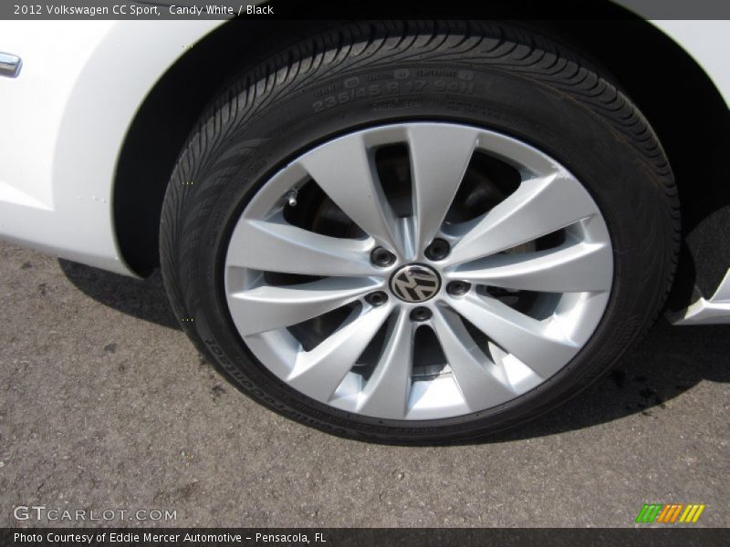 Candy White / Black 2012 Volkswagen CC Sport