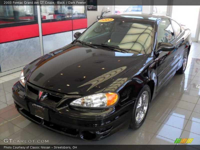 Black / Dark Pewter 2003 Pontiac Grand Am GT Coupe