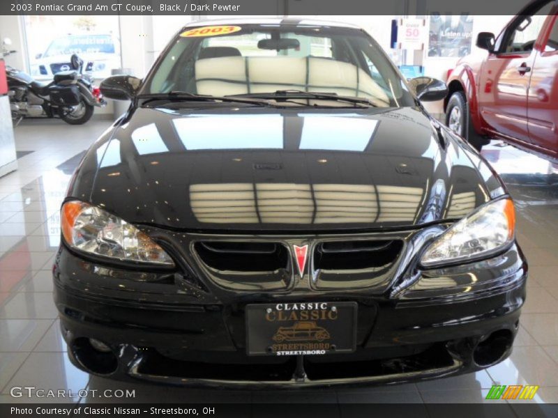 Black / Dark Pewter 2003 Pontiac Grand Am GT Coupe