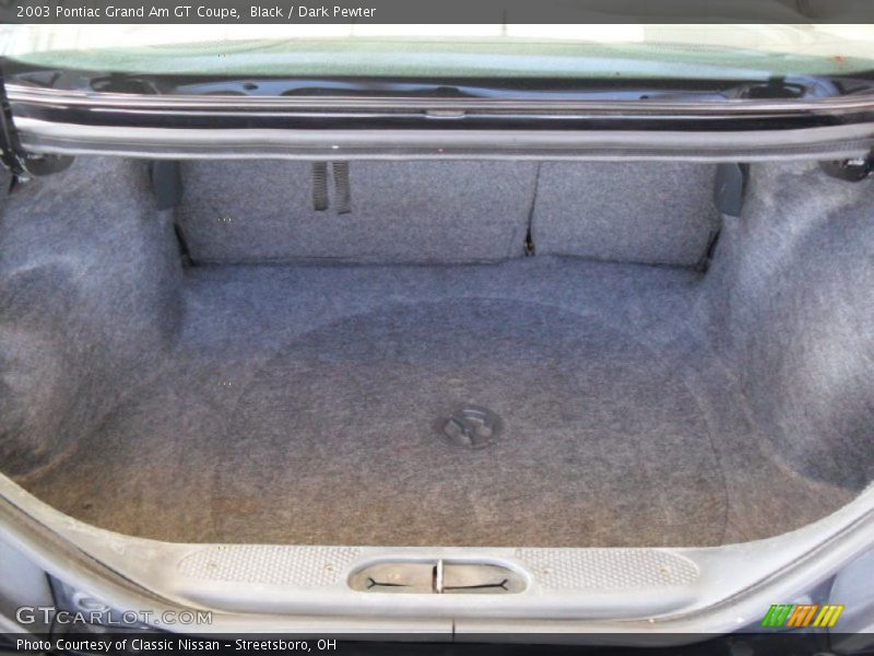 Black / Dark Pewter 2003 Pontiac Grand Am GT Coupe