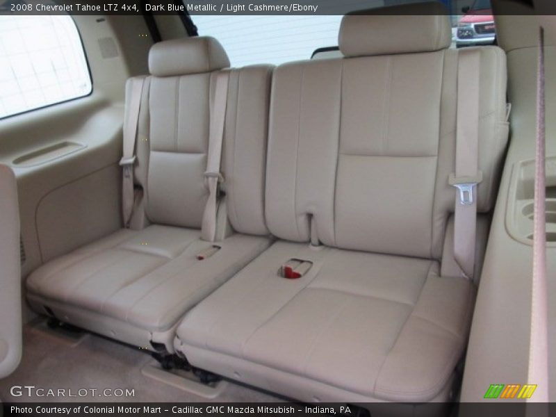 Dark Blue Metallic / Light Cashmere/Ebony 2008 Chevrolet Tahoe LTZ 4x4
