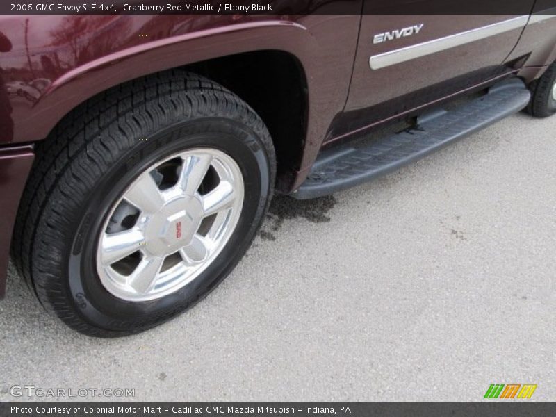 Cranberry Red Metallic / Ebony Black 2006 GMC Envoy SLE 4x4