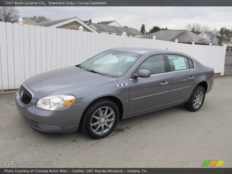 Sharkskin Gray / Cocoa/Cashmere 2007 Buick Lucerne CXL