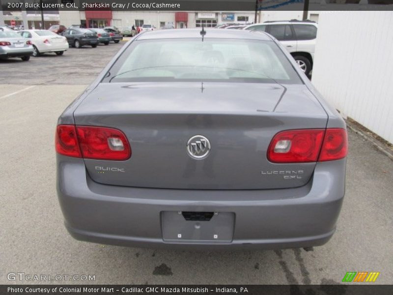 Sharkskin Gray / Cocoa/Cashmere 2007 Buick Lucerne CXL