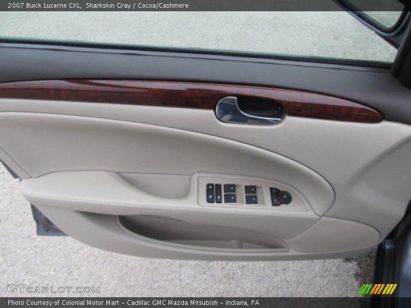 Sharkskin Gray / Cocoa/Cashmere 2007 Buick Lucerne CXL
