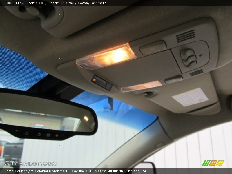 Sharkskin Gray / Cocoa/Cashmere 2007 Buick Lucerne CXL