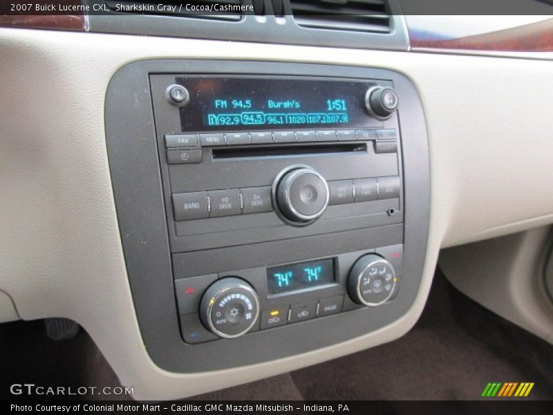 Sharkskin Gray / Cocoa/Cashmere 2007 Buick Lucerne CXL