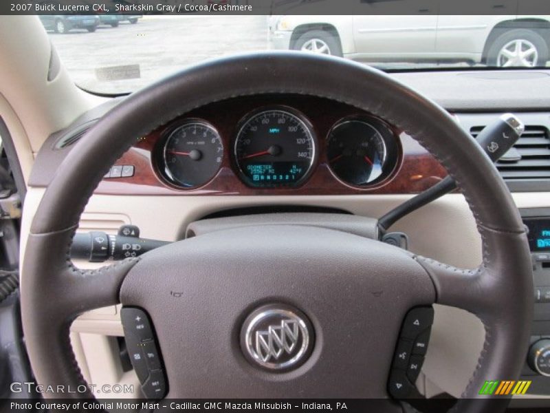 Sharkskin Gray / Cocoa/Cashmere 2007 Buick Lucerne CXL